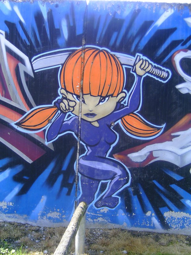 Graffiti Wall - Photo by Bananensaft - Karlsruhe