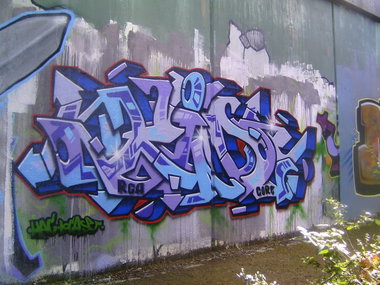 Graffiti Wall - Photo by Bananensaft - Core, rca, karlsruhe