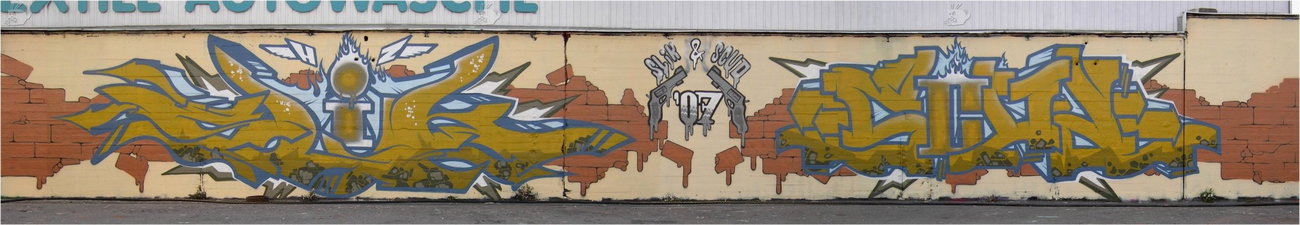 Graffiti Wall - Photo by Bananensaft - Slik, scud, karlsruhe