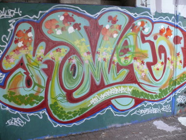 Graffiti Wall - Photo by Bananensaft