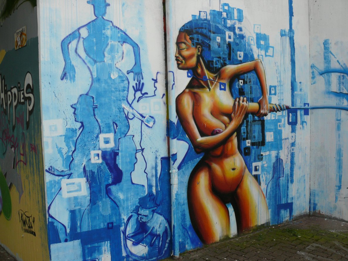 Graffiti Street Art in Karlsruhe - Photo by Bananensaft - Bcd, karlsruhe, character