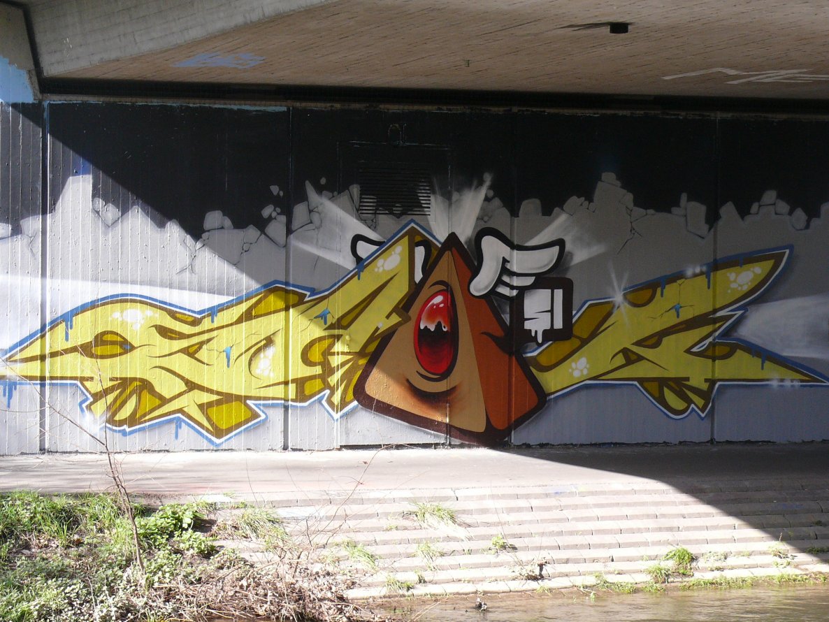 Graffiti Wall in Karlsruhe - Photo by Bananensaft - Karlsruhe