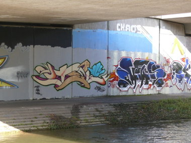 Graffiti Wall - Photo by Bananensaft - Stek, Chas, karlsruhe