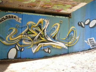 Graffiti Wall in Karlsruhe - Photo by Bananensaft - Keon, rca, karlsruhe