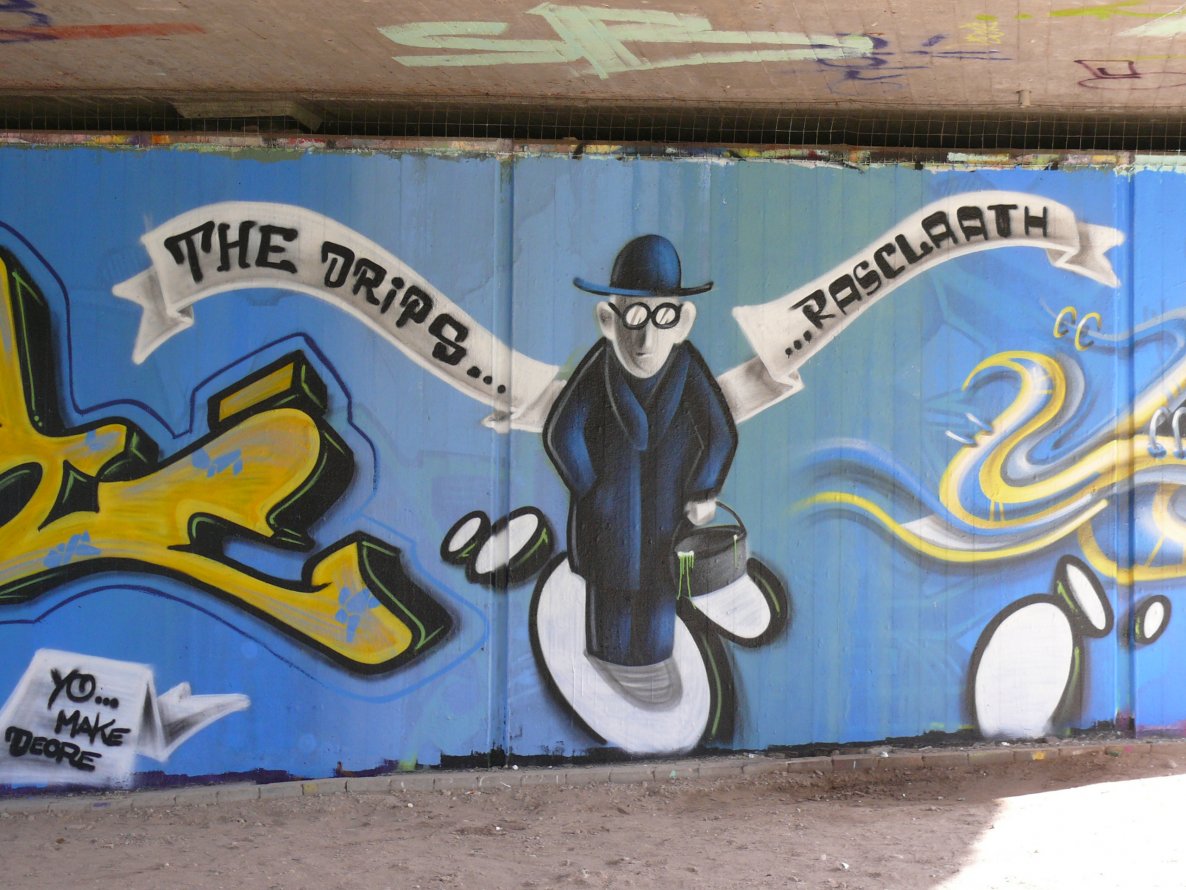 Graffiti Wall in Karlsruhe - Photo by Bananensaft - Sion, keon, karlsruhe