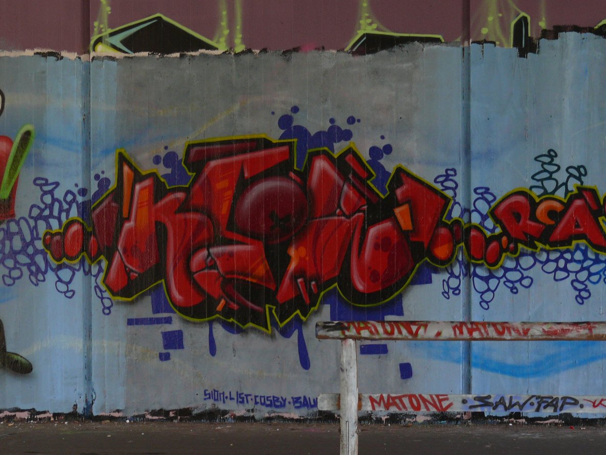 Graffiti Wall in Karlsruhe - Photo by Bananensaft - Keon, rca, karlsruhe
