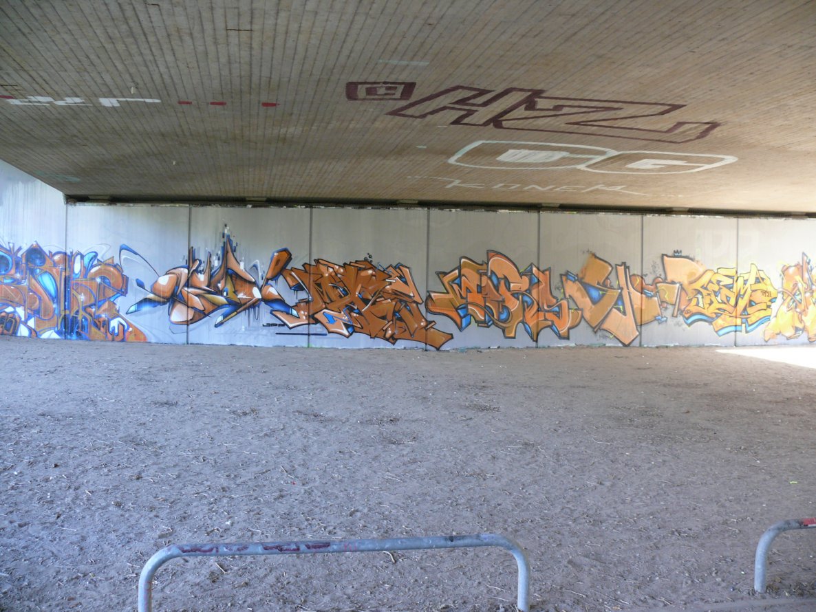 Graffiti Wall in Karlsruhe - Photo by Bananensaft - Karlsruhe