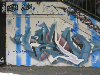 Graffiti Wall in Karlsruhe - Photo by Bananensaft - Keon, rca, karlsruhe (2007)