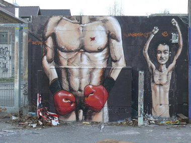 Graffiti Wall - Photo by Bananensaft - Snoper, bcd, karlsruhe (2008)