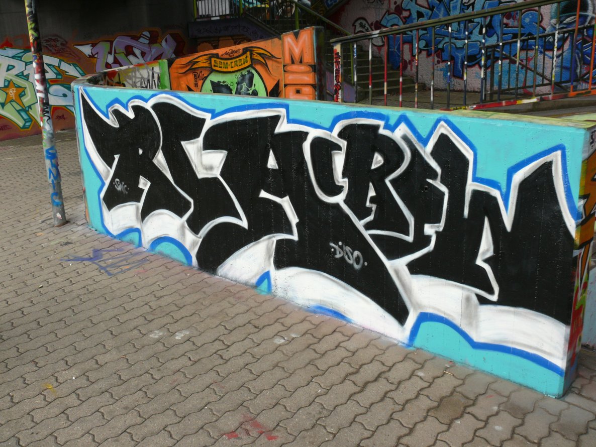 Graffiti Wall - Photo by Bananensaft - Rca, crew, rca