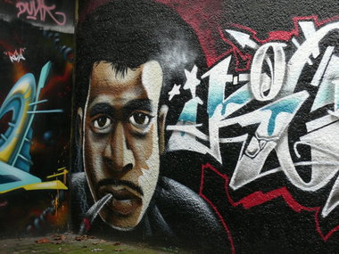 Graffiti Wall in Karlsruhe - Photo by Bananensaft - Charakter, karlsruhe