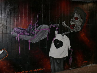 Graffiti Wall in Karlsruhe - Photo by Bananensaft (2008)