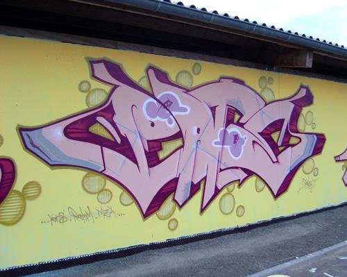 Graffiti Wall in Karlsruhe - Photo by Bananensaft - Karlsruhe, durlach