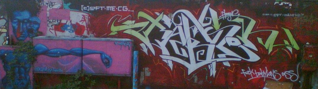 Graffiti Wall in Karlsruhe - Photo by Bananensaft - Babylon, karlsruhe