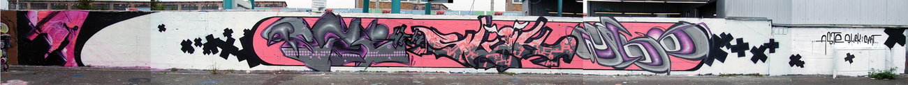 Graffiti Wall in Karlsruhe - Photo by Bananensaft - Aste, slik, cimt