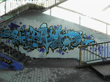 Graffiti Wall in Karlsruhe - Photo by Bananensaft - Sick, bauch, karlsruhe