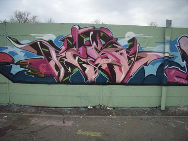 Graffiti Wall in Karlsruhe - Photo by Bananensaft - Biser, karlsruhe