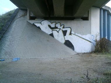 Graffiti Bombing in Karlsruhe - Photo by Bananensaft - Ck, karlsruhe