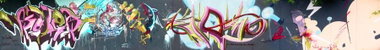 Graffiti Wall in Karlsruhe - Photo by Bananensaft - cg, karlsruhe, dasfest (2004)