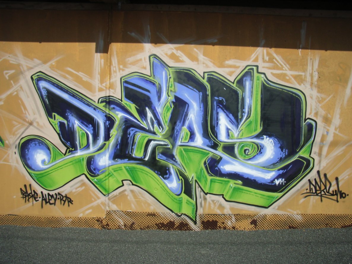 Graffiti Wall in Karlsruhe - Photo by Bananensaft - Ders, karlsruhe, durlach