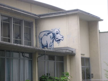 Graffiti Bombing in Karlsruhe - Photo by Bananensaft - dk, karlsruhe