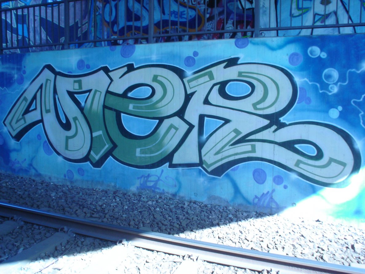 Graffiti Bombing in Karlsruhe - Photo by Bananensaft - karlsruhe