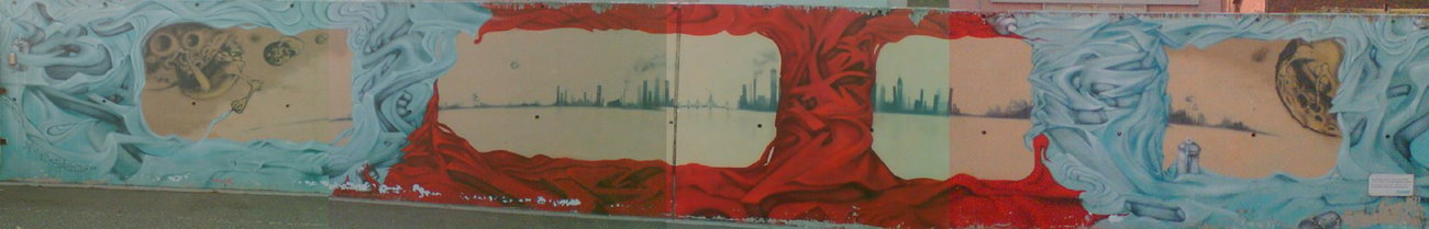 Graffiti Wall in Karlsruhe - Photo by Bananensaft - messplatz, karlsruhe