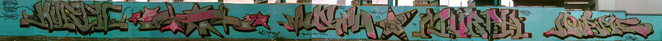 Graffiti Wall in Karlsruhe - Photo by Bananensaft - Murph, karlsruhe, messplatz