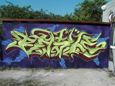 Graffiti Wall in Karlsruhe - Photo by Bananensaft - Baske, tbt, karlsruhe