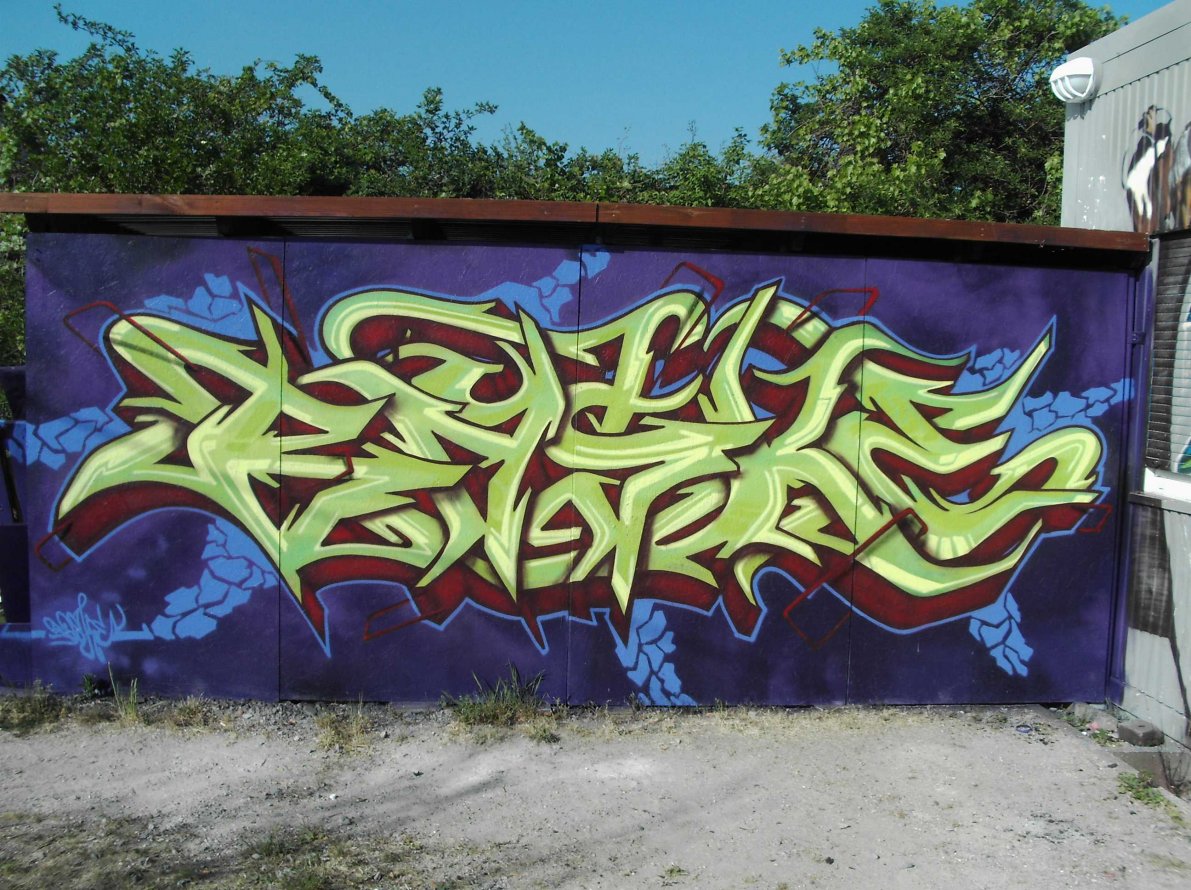 Graffiti Wall in Karlsruhe - Photo by Bananensaft - Baske, tbt, karlsruhe