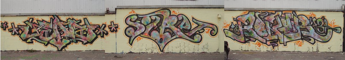 Graffiti Wall in Karlsruhe - Photo by Bananensaft - Penz, sure, korner