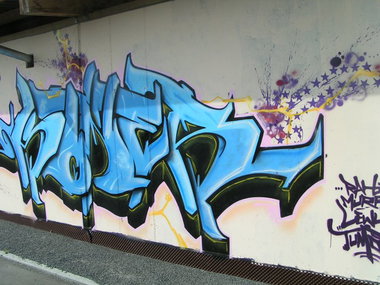 Graffiti Wall in Karlsruhe - Photo by Bananensaft - Koner, karlsruhe, durlach
