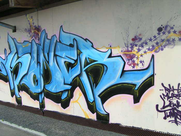 Graffiti Wall in Karlsruhe - Photo by Bananensaft - Koner, karlsruhe, durlach