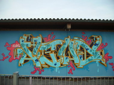 Graffiti Wall in Karlsruhe - Photo by Bananensaft - Scud (2007)