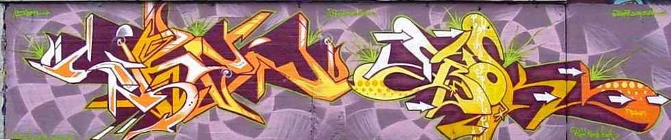 Graffiti Wall in Karlsruhe - Photo by Bananensaft - messplatz, karlsruhe