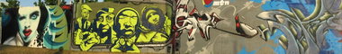 Graffiti Wall in Karlsruhe - Photo by Bananensaft - Karlsruhe, Festival