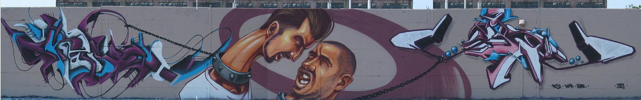 Graffiti Wall in Karlsruhe - Photo by Bananensaft - Karlsruhe, messplatz