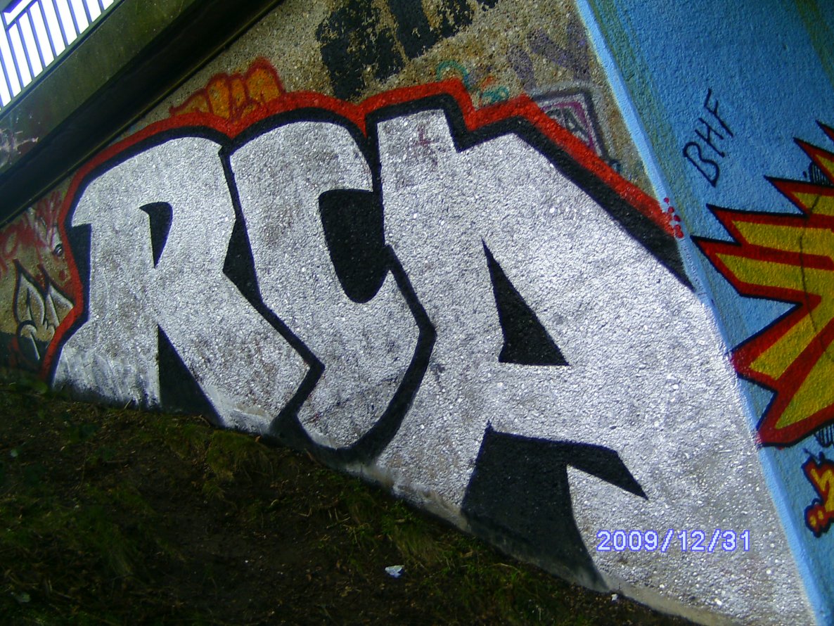 Graffiti Wall - Photo by Bananensaft - Rca, crew, karlsruhe