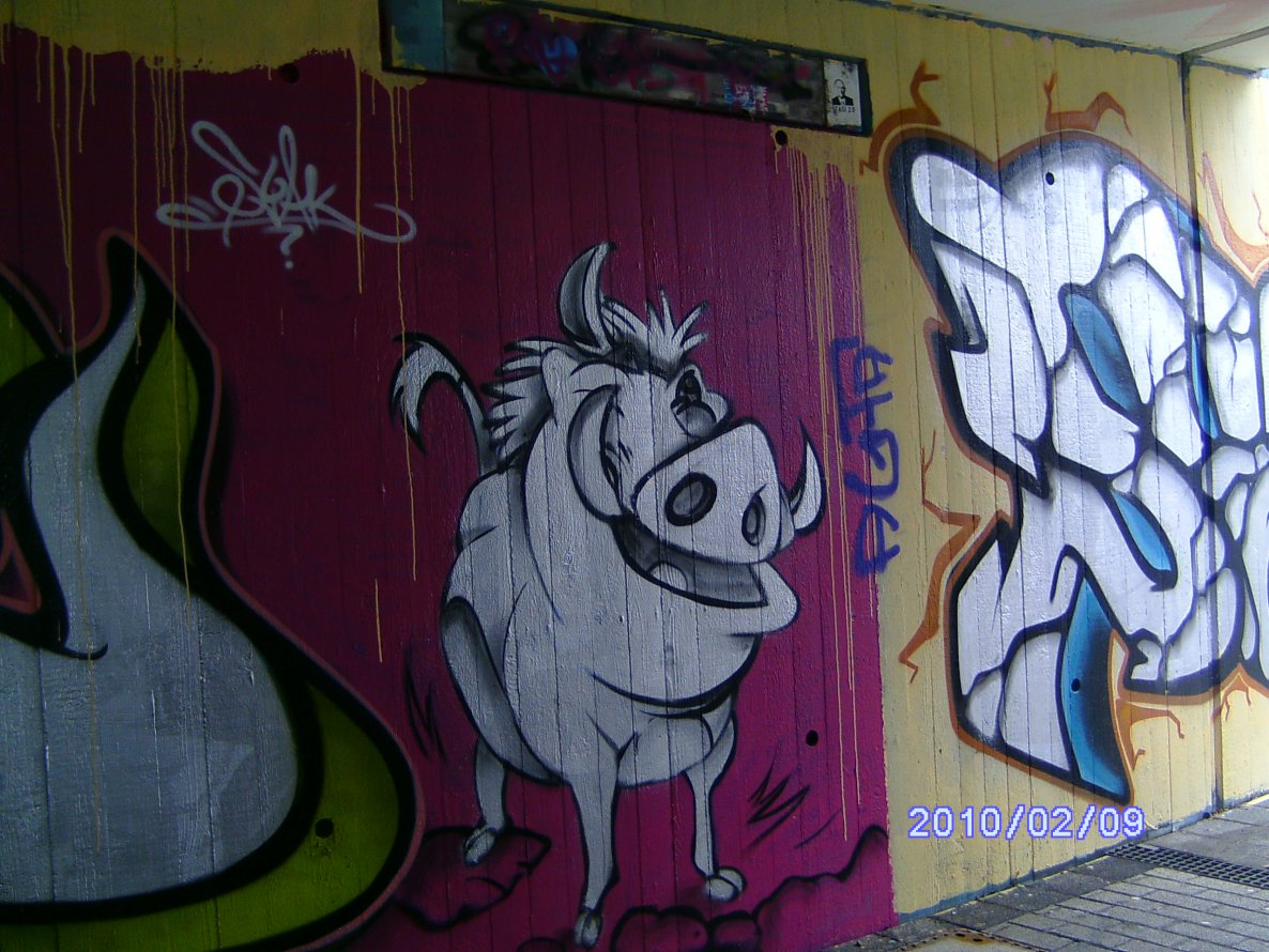 Graffiti Wall - Photo by Bananensaft - charakter, karlsruhe, malsch