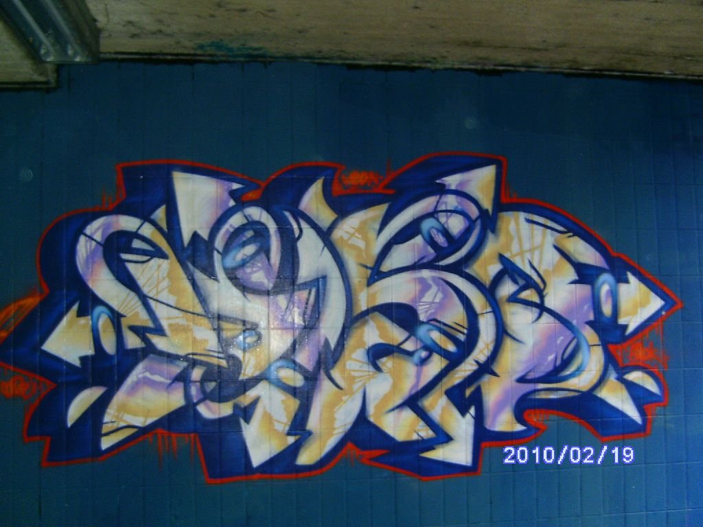 Graffiti Wall - Photo by Bananensaft - Diso, rca, karlsruhe