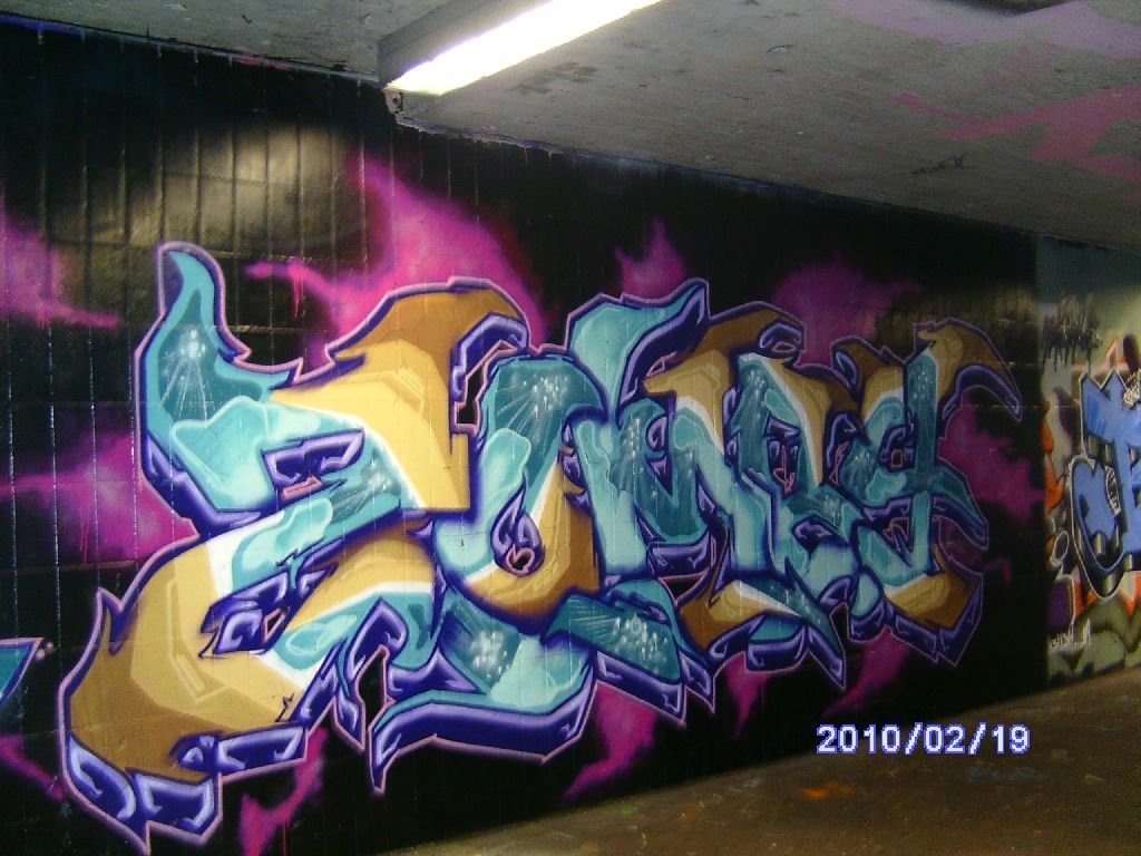 Graffiti Wall - Photo by Bananensaft - zomby, karlsruhe, tbk