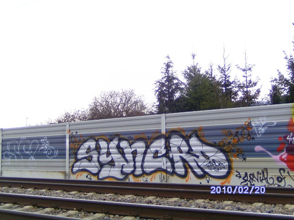 Graffiti Bombing - Photo by Bananensaft - Syncro, fbs, karlsruhe