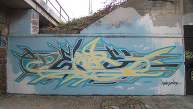 Graffiti Wall - Photo by Bananensaft - Deore, karlsruhe