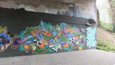 Graffiti Wall - Photo by Bananensaft - Sure, tpm, sb