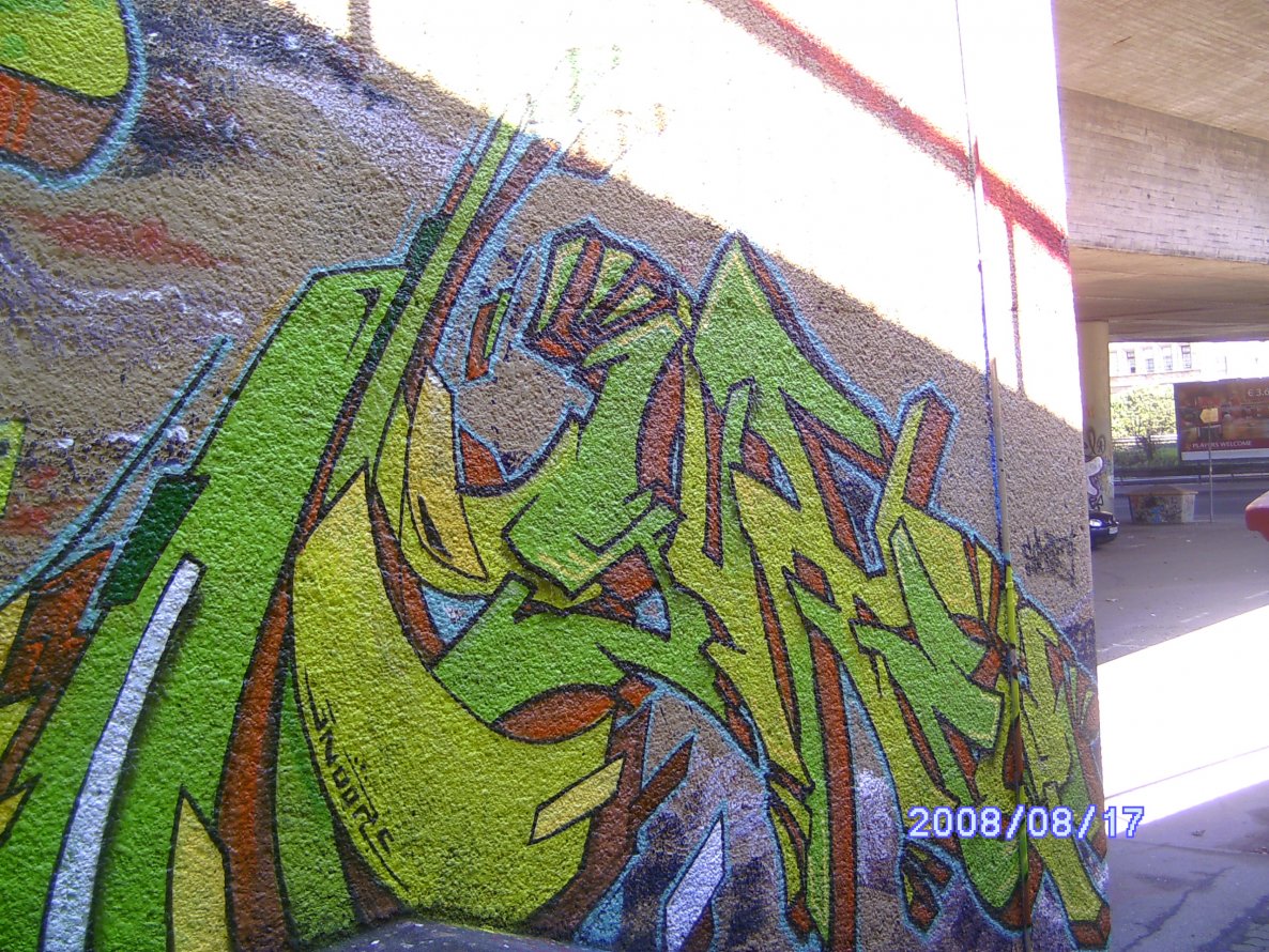 Graffiti Wall - Photo by Bananensaft - Suxez, bcd, karlsruhe