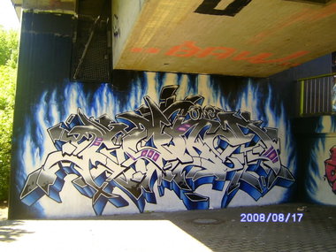 Graffiti Wall - Photo by Bananensaft - Core, rca, karlsruhe