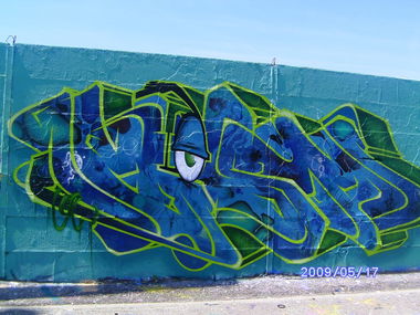 Graffiti Wall - Photo by Bananensaft - Mism, rca, karlsruhe