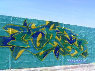 Graffiti Wall - Photo by Bananensaft - Core, rca, karlsruhe