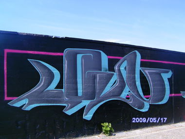 Graffiti Wall - Photo by Bananensaft - Low, karlsruhe, messplatz