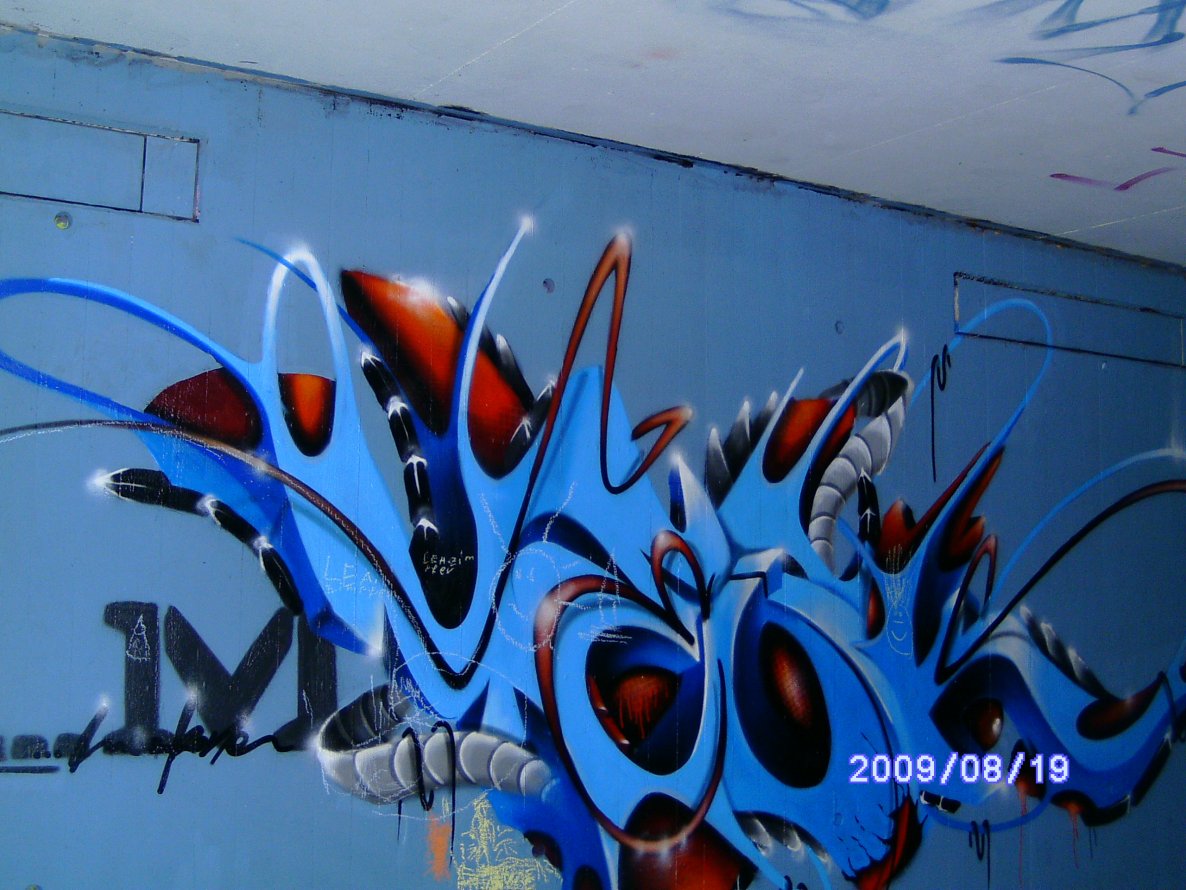 Graffiti Wall - Photo by Bananensaft - Mask, tbk, karlsruhe